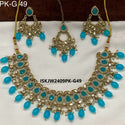 Kundan Jewelry Set-ISKJW2409PK-G49