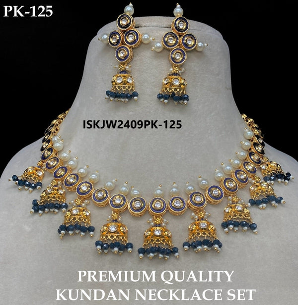 Kundan Jewelry Set-ISKJW2409PK-125