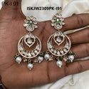 Kundan Earrings-ISKJW2309PK-I91