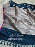 Zari Weaved Silk Saree With Blouse-ISKWSR28103901