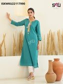 Embroidered Cotton Kurti-ISKWKU22117990