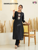 Embroidered Cotton Kurti-ISKWKU22117990