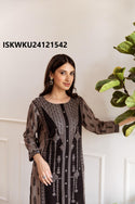 Printed Rayon Kurti With Pant-ISKWKU24121542