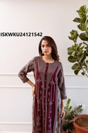 Printed Rayon Kurti With Pant-ISKWKU24121542