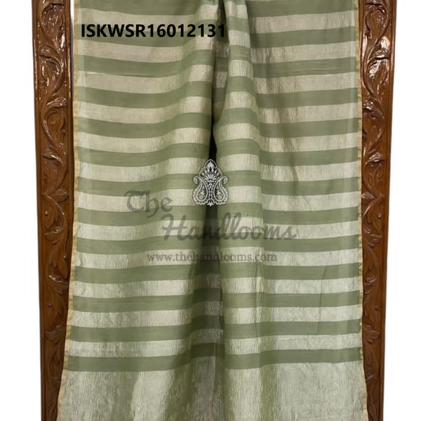 Banarasi Organza Tissue Silk Saree With Blouse-ISKWSR16012131