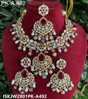 Kundan Jewelry Set-ISKJW2801PK-A492