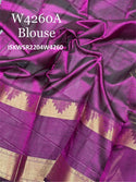 Zari Weaved Handloom Silk Saree With Blouse-ISKWSR2204W4260