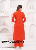 Sequined Malma Cotton Flared Kurti With Palazzo-ISKWKU02056711