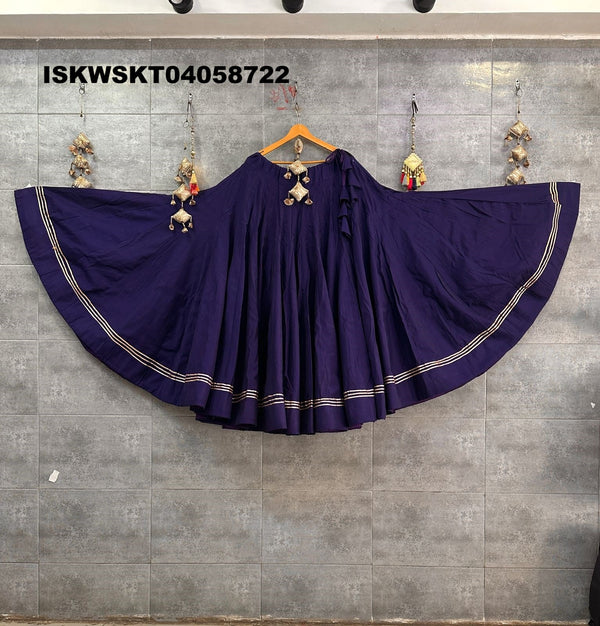 Sequined Silk Skirt-ISKWSKT04058722