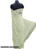 Chikankari Georgette Saree With Blouse-ISKWSR160599001