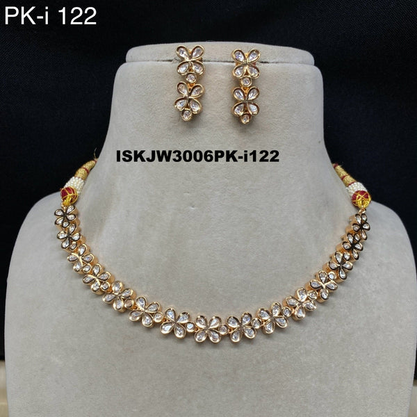 Kundan Jewelry Set-ISKJW3006PK-i122