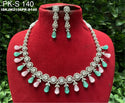 Kundan Necklace Set-ISKJW2106PK-S140
