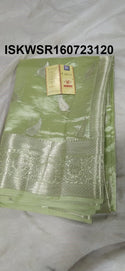 Zari Weaved Silk Saree With Blouse-ISKWSR160723120
