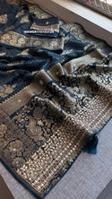 Banarasi Weaved Munga Silk Saree With Blouse-ISKWSR170723124