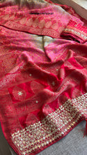 Banarasi Weaved Munga Silk Saree With Blouse-ISKWSR170723127