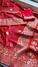 Banarasi Weaved Munga Silk Saree With Blouse-ISKWSR170723128