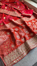 Banarasi Weaved Munga Silk Saree With Blouse-ISKWSR170723128