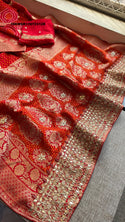 Banarasi Weaved Munga Silk Saree With Blouse-ISKWSR170723128