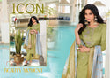 Embroidered Dola Silk Kurti With Silk Pant And Jacquard Dupatta-ISKWSU21071895
