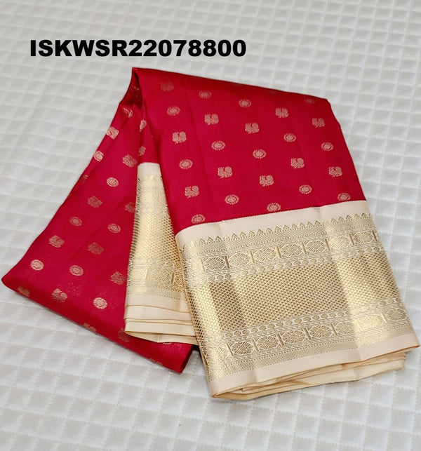 Kanchipuram Korvai Silk Saree With Blouse-ISKWSR22078800