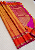 Kanchipuram Hand Woven Silk Saree With Blouse-ISKWSR220712700
