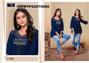 Embroidered Rayon Top-ISKWTP22075500