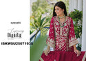 Embroidered Organza Kurti With Silk Pant And Dupatta-ISKWSU25071935