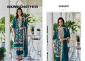 Embroidered Organza Kurti With Silk Pant And Dupatta-ISKWSU25071935