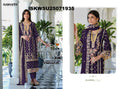 Embroidered Organza Kurti With Silk Pant And Dupatta-ISKWSU25071935