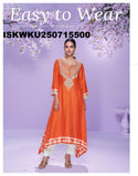 Embroidered Silk Kurti-ISKWKU250715500