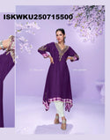 Embroidered Silk Kurti-ISKWKU250715500