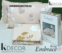Embrace Cotton King Size Bedsheet Set-ISKBDS26076522