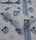 King Size Pure Cotton Bedsheet Set-ISKBDS26076523