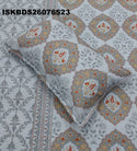 King Size Pure Cotton Bedsheet Set-ISKBDS26076523