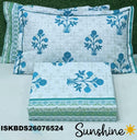King Size Pure Cotton Bedsheet Set-ISKBDS26076524