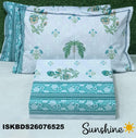 King Size Pure Cotton Bedsheet Set-ISKBDS26076525