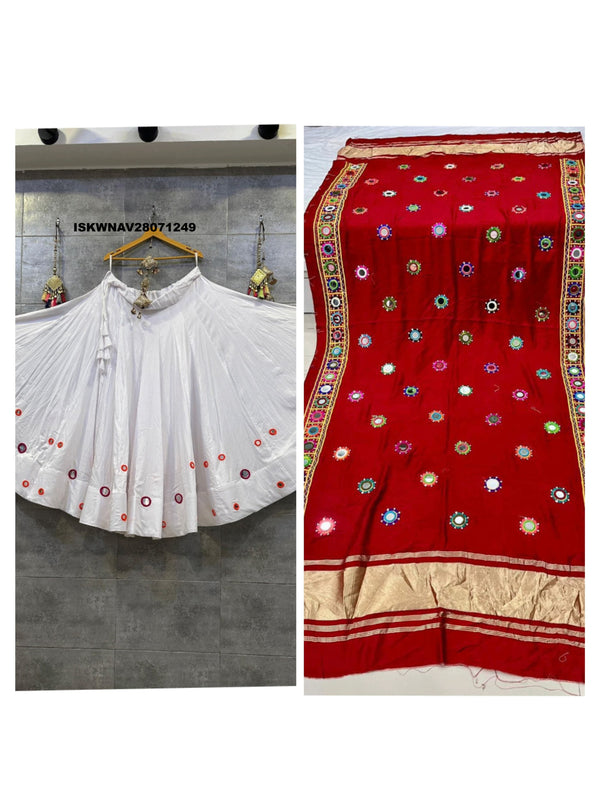Embroidered Rayon Lehenga With Blouse And Dupatta-ISKWNAV28071249