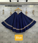 Sequined Rayon Cotton Lehenga With Blouse-ISKWNAV29071255