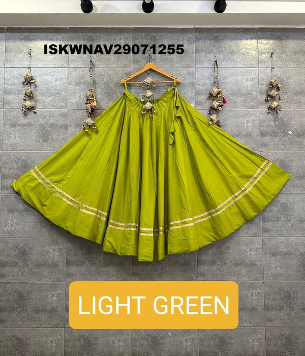 Sequined Rayon Cotton Lehenga With Blouse-ISKWNAV29071255