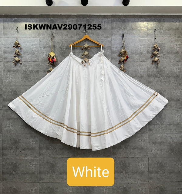 Sequined Rayon Cotton Lehenga With Blouse-ISKWNAV29071255