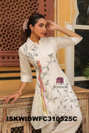 Embroidered Cotton Co-Ord Set-ISKWIDWFC310525C