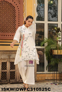 Embroidered Cotton Co-Ord Set-ISKWIDWFC310525C