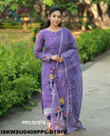 Hand Woven Jamdani Cotton Kurti With Pant And Woven Dupatta-ISKWSU0408PPC/D1978