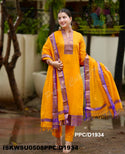 Kanchi Cotton Silk Kurti With Pant And Dupatta-ISKWSU0508PPC/D1934
