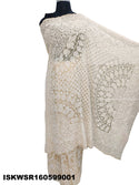 Chikankari Georgette Saree With Blouse-ISKWSR160599001