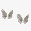 Exaggerated Bohemian Crystal Butterfly Earrings - Ishaanya