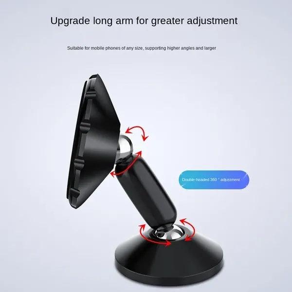 STONEGO 360 Degree Universal Magnetic Car Phone Holder Magnet Mount Mobile Cellphone Stand Mobile Phone Accessories - Ishaanya