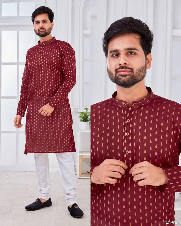 Men's Cotton Kurta