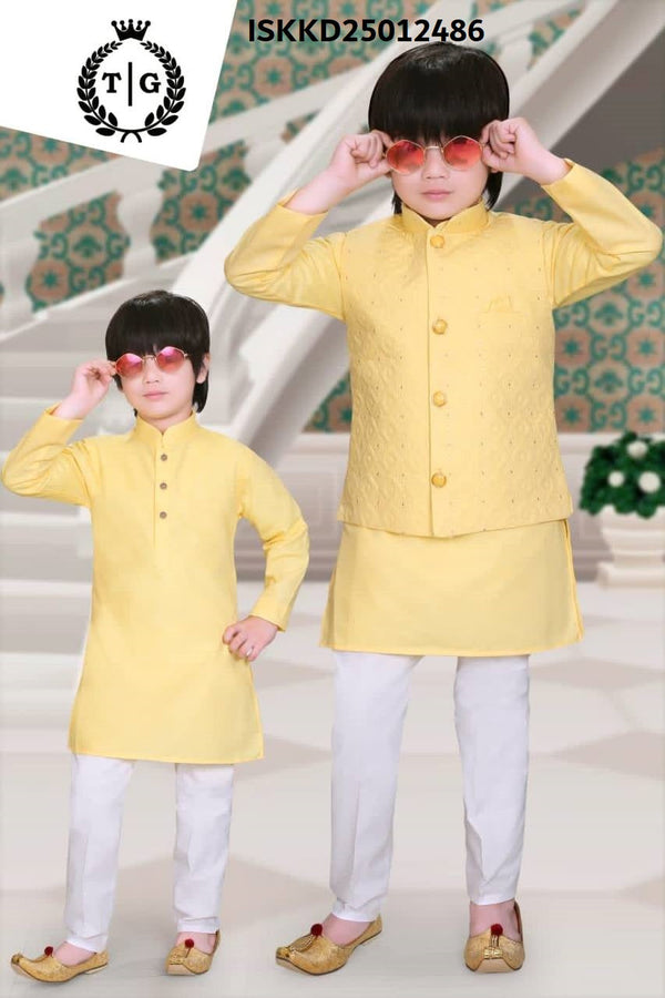 Kid's Kurta Pajama-ISKKD25012486