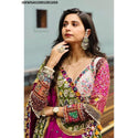 Digital Printed Butter Silk Lehenga With Blouse And Dupatta-ISKWNAV2901SR1050